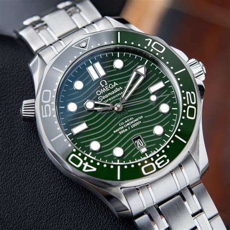 green omega seamaster release date|Omega Seamaster green dial.